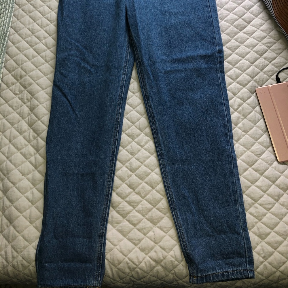 Missguided high waisted mom jeans